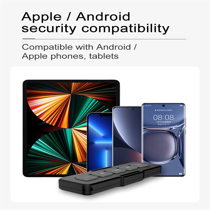 Car Wireless Bluetooth Motorcycle Bike Remote Controller Bike Handlebar Media