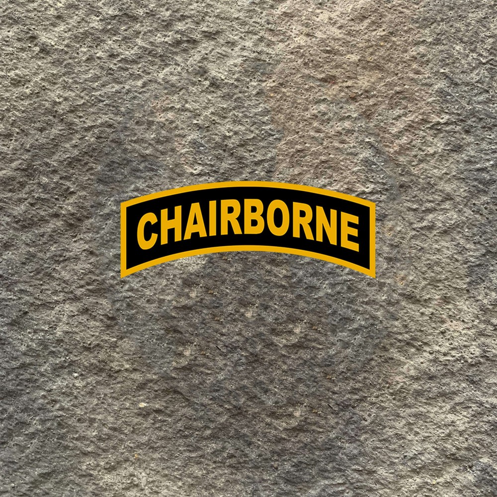 Chairborne Vinyl Decal