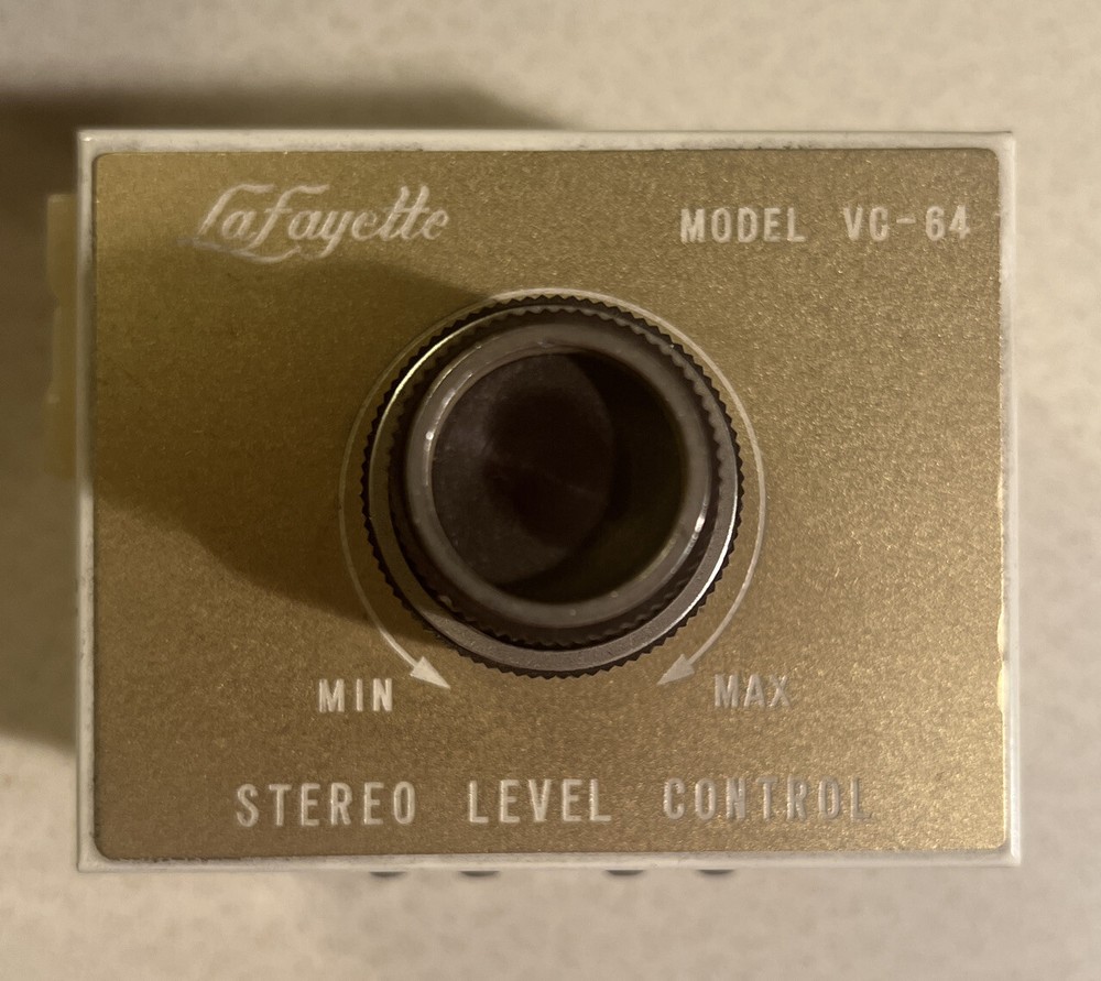 Vintage Lafayette Stereo Level Control Model # VC-64