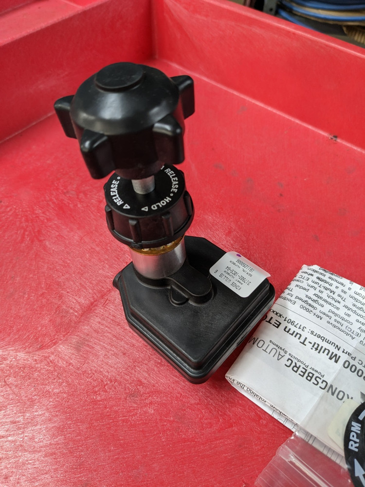 Clockwise Electronic Hand Throttle Control, Remote Engine Operation