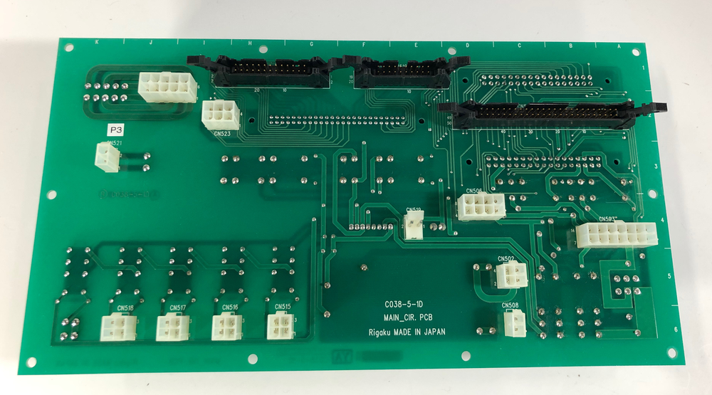 Rigaku FR-E SuperBright MAIN_Cir. PCB Rotating Anode Controller Board C038-5-1D