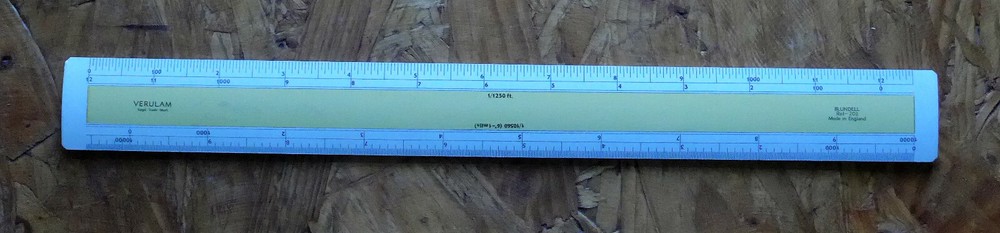Verulam technical ruler