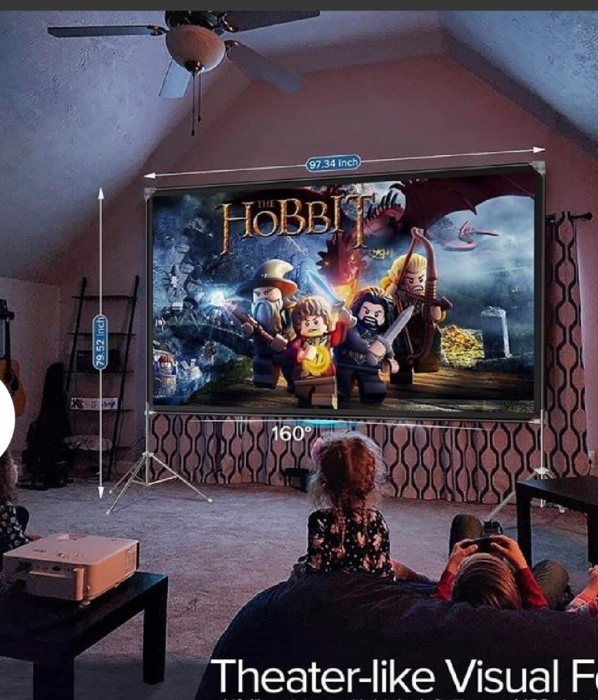 Projector Screen and Stand