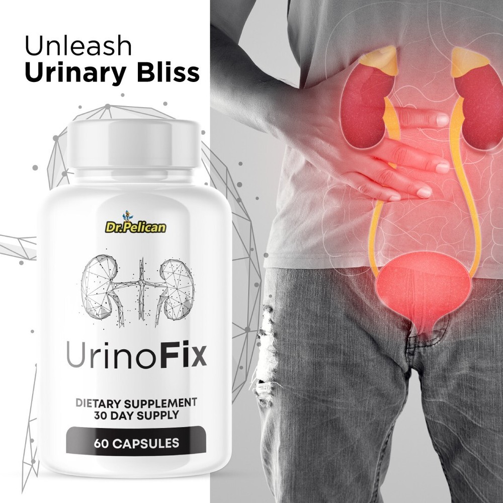 UrinoFix- Prostate Support- 4 Bottles- 240 Capsules