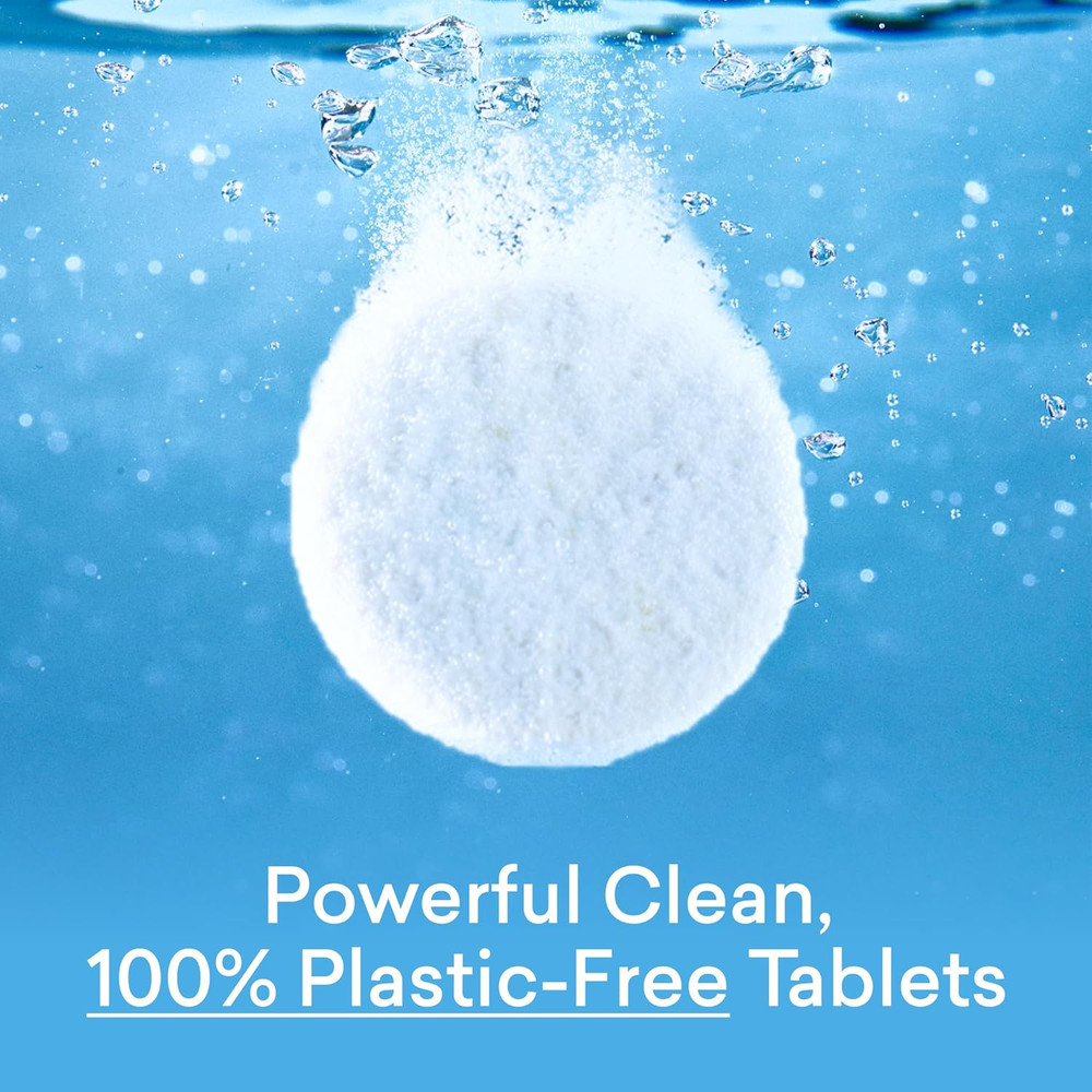 Laundry Detergent Tablets, 120 Count, Plastic-Free Eco-Friendly Pods, Sheets, Li