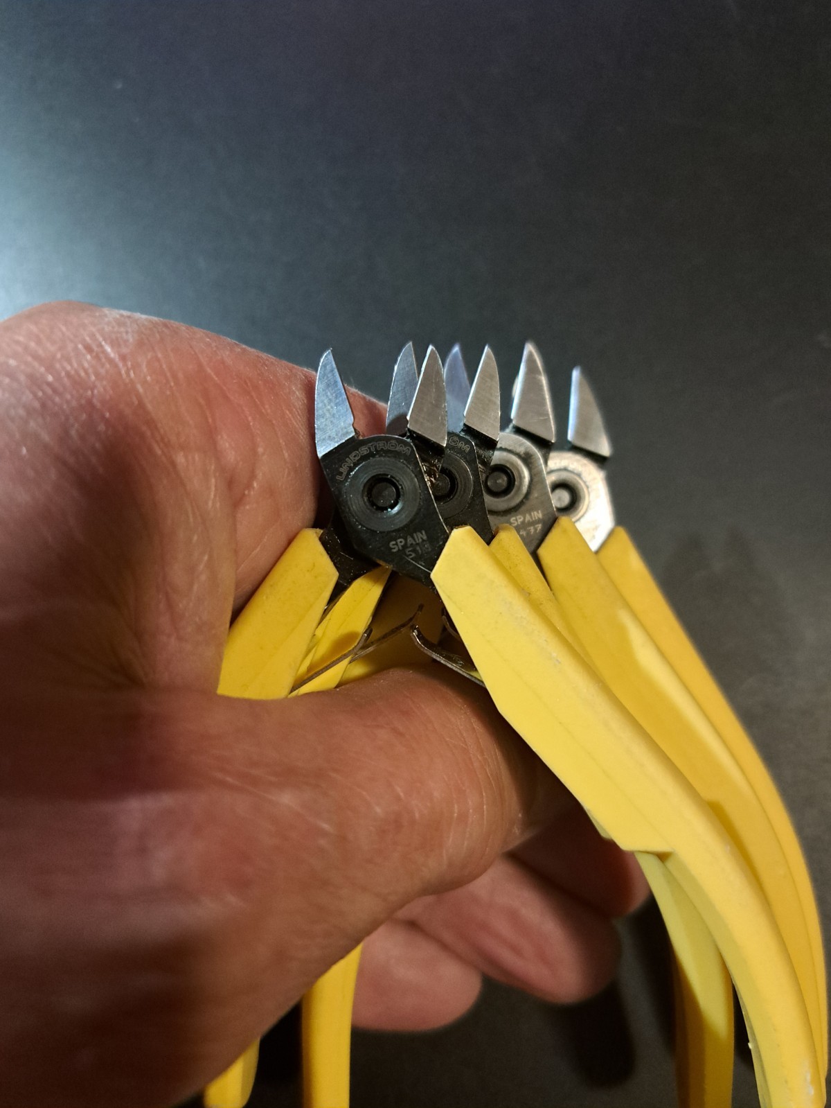 4 lot Precision Lindstrom RC Diagonal jewelry Crafting Flush Cutter pliers