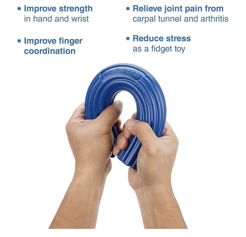FlintRehab Flex Bars 3 Pack Multicolor Hand Therapy Resistance Exercise Bars
