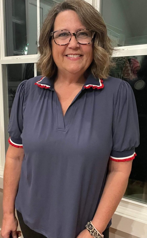 Umgee The Navy Row Top