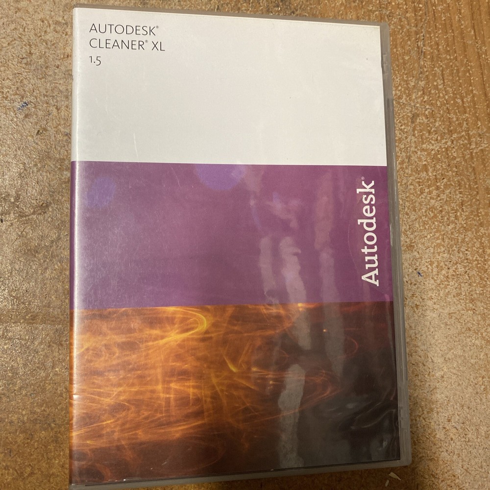 Autodesk Cleaner XL 1.5 Media Encoding Software with  Serial #