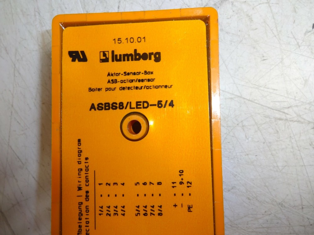 LUMBERG ASBS8/LED-5/4 SENSOR DISTRIBUTION BOX