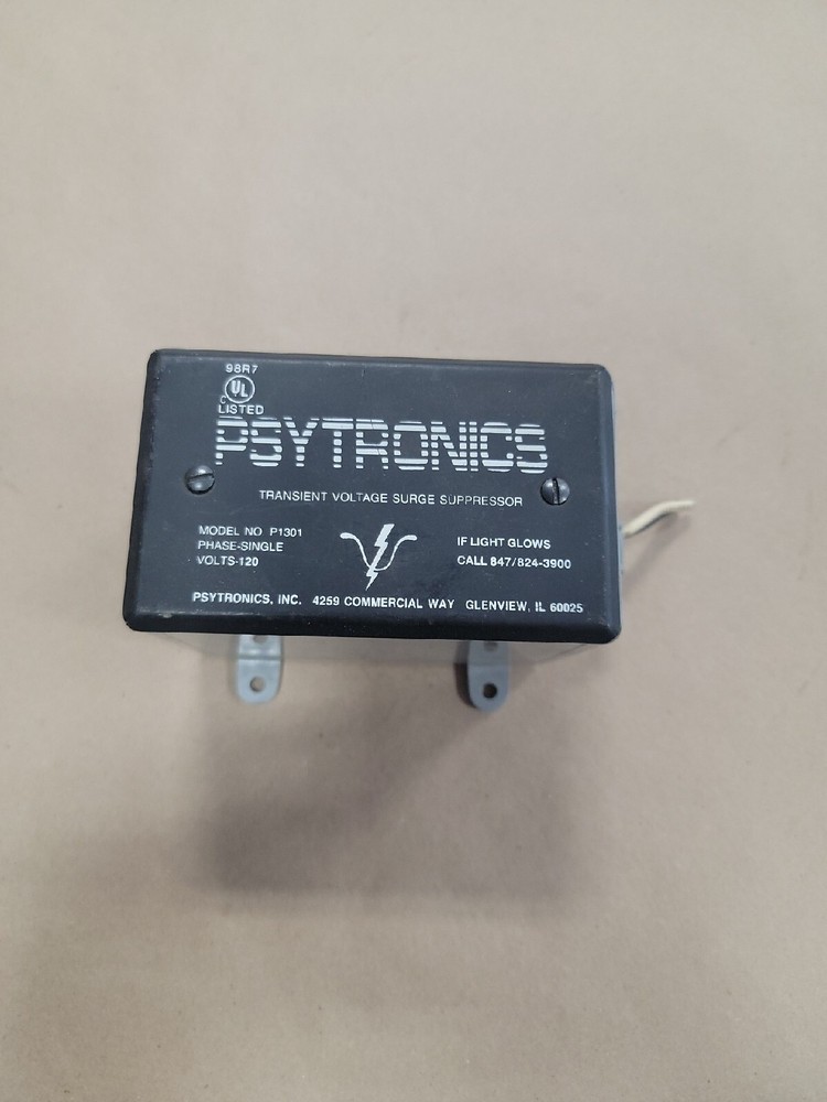 Psytronics P1301 Transient Voltage Surge Suppressor Single Phase