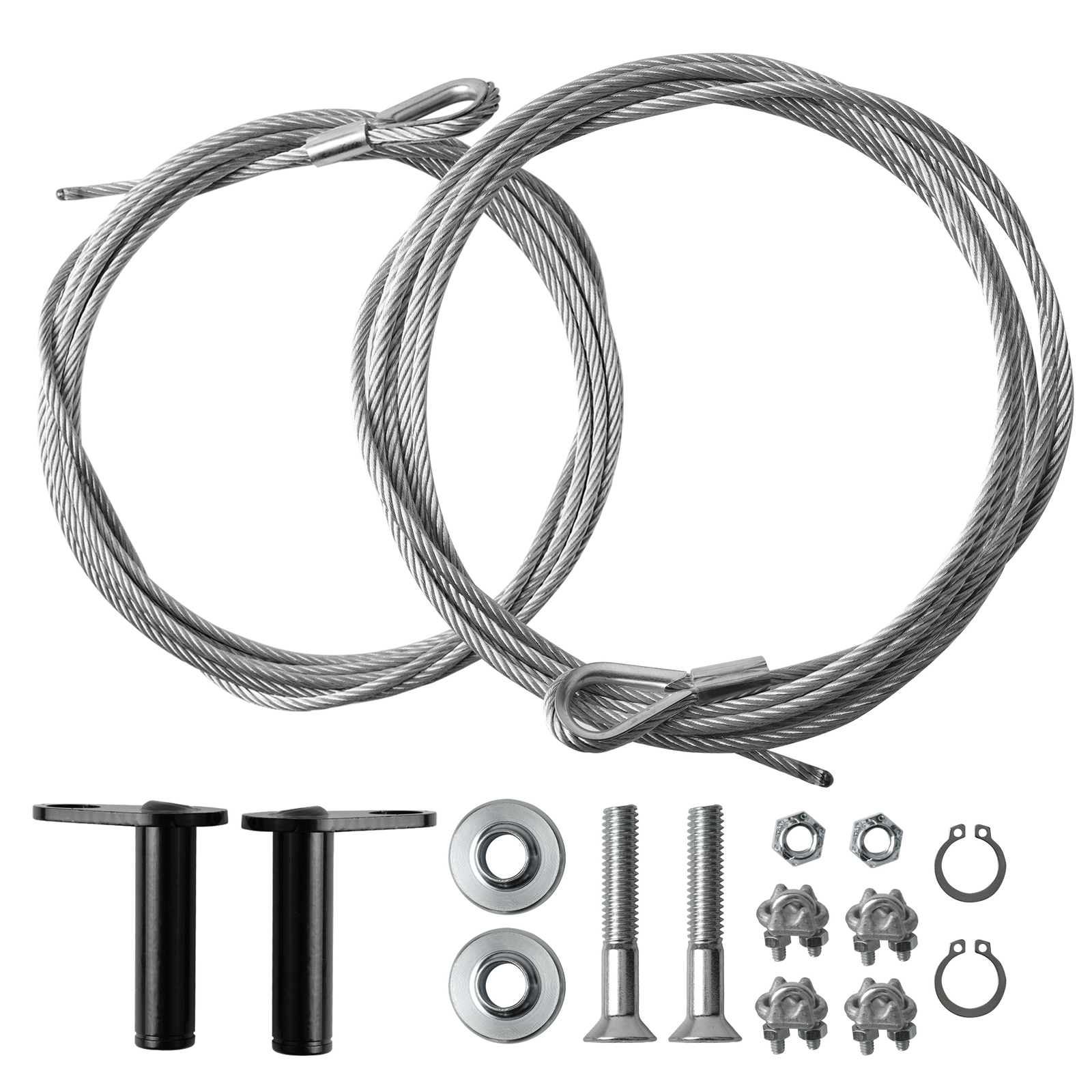 Fits Tommy Gate Lift gate 002939 Universal 7/32 Repair Cable Set w/hardware
