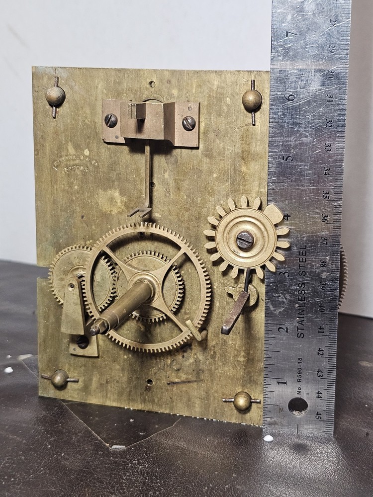 E Howard & Co Weighted Clock Movement,