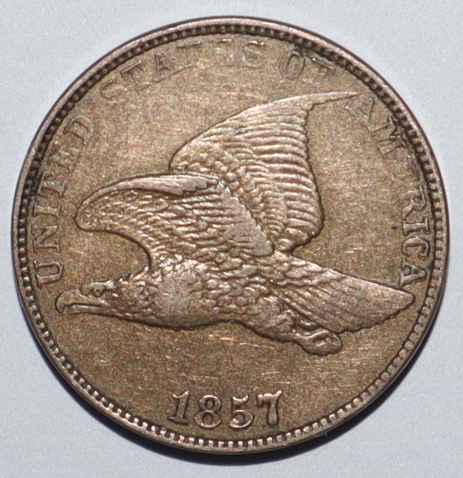 1857 Flying Eagle Cent XF EXTRA FINE (C225)