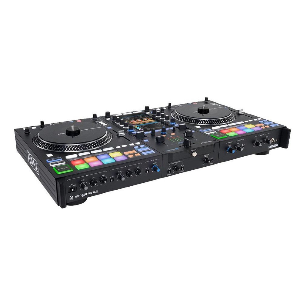 Rane SYSTEM ONE Motorized Platters Stems Standalone DJ System Silver Case