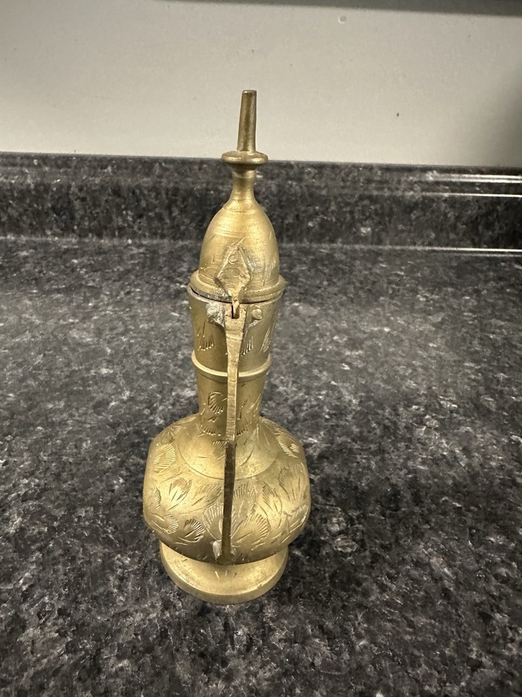 Miniature Solid Brass Pot Pitcher Made in India