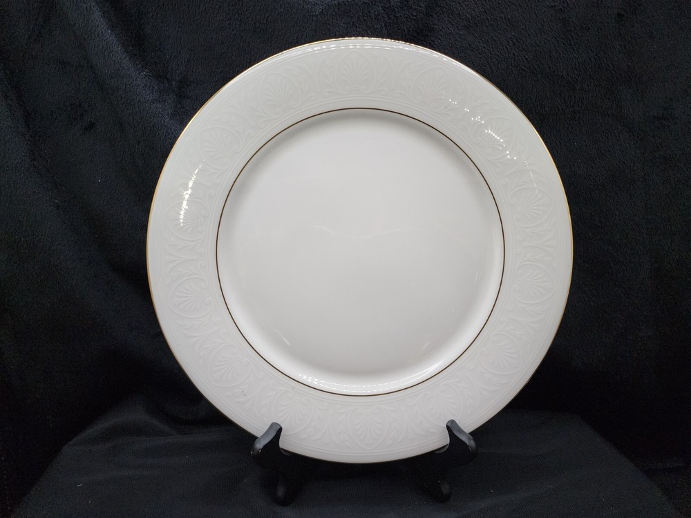 Lenox Hannah Gold Dinner Salad Bread Plate