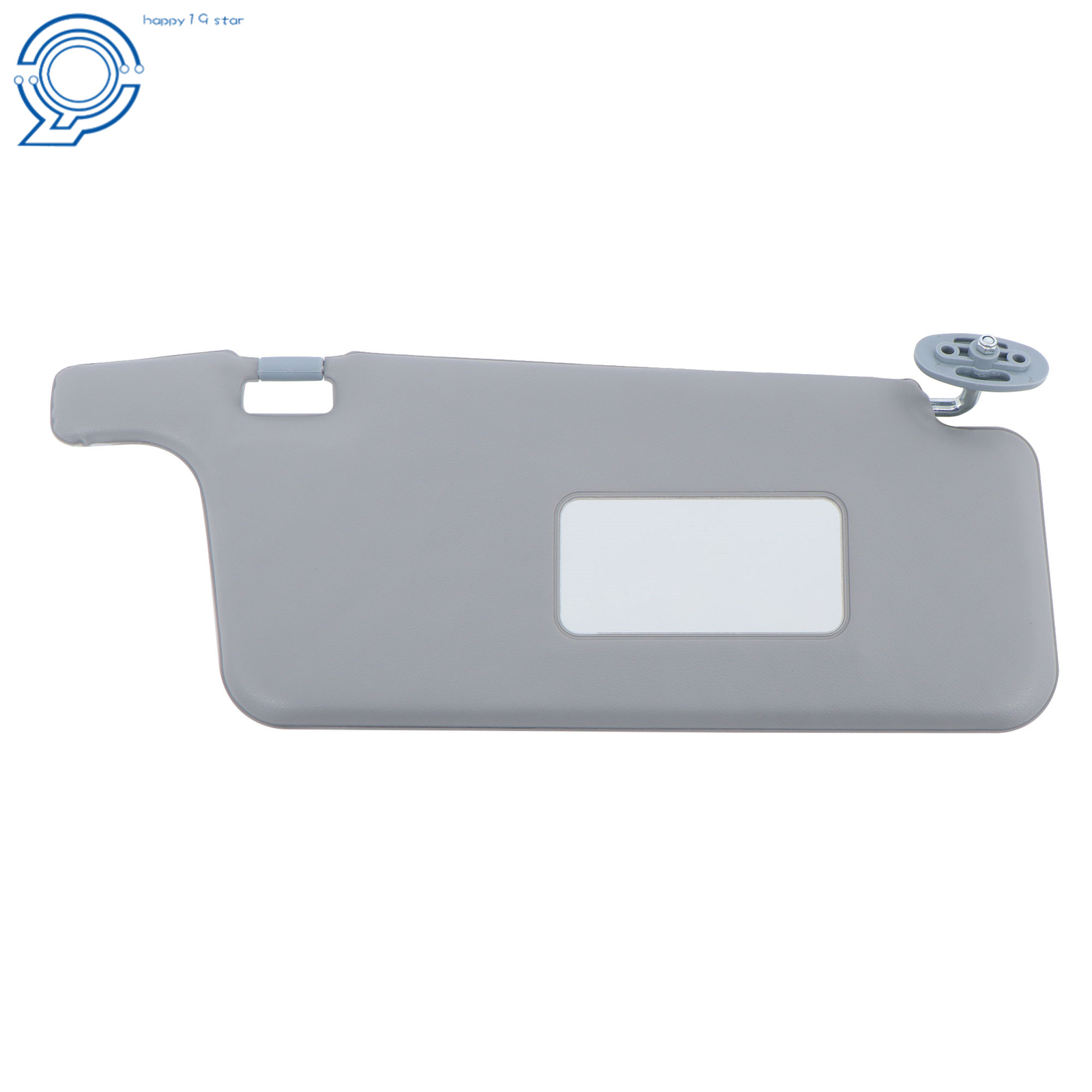 Driver Left+Right Passenger Sun Visors For 1996-2001 Honda Civic Gray Color LHD