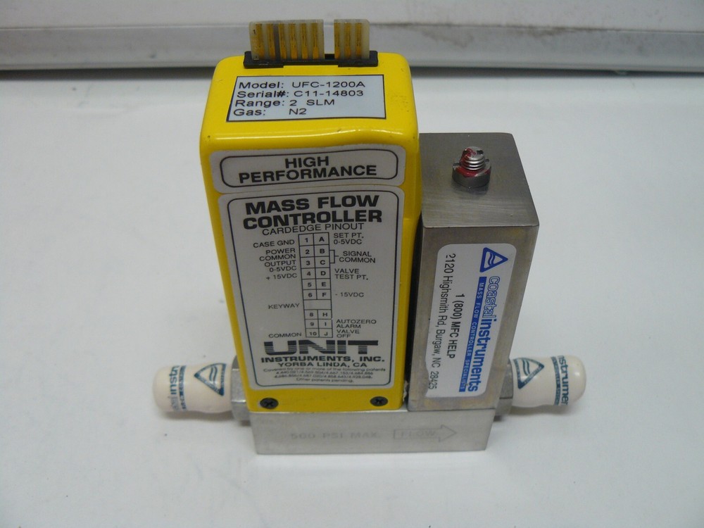 Unit UFC-1200A mass flow controller range 2 SLM gas N2