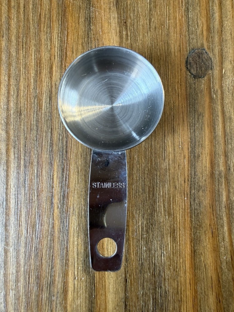 Stainless Small Silver Coffee Ground Scooper Mini