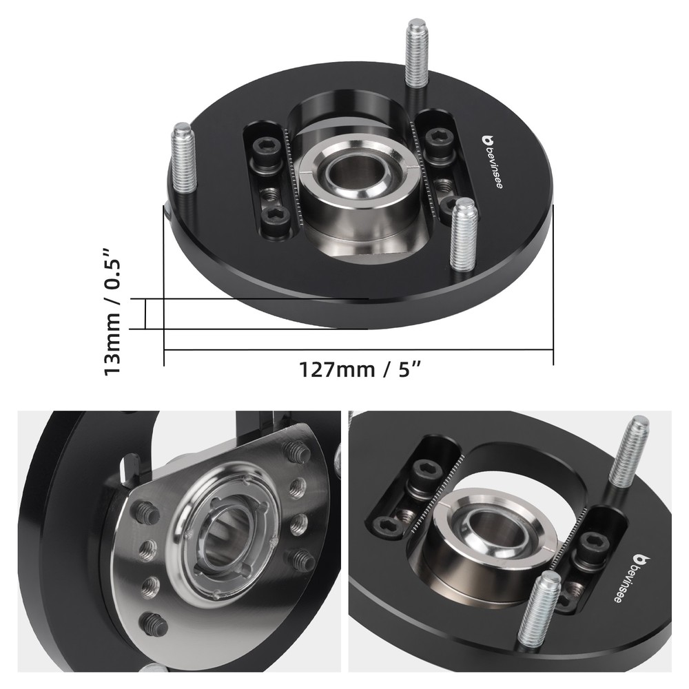 Adjustable Front Camber Caster Plates For BMW E81 E82 E87 E88 E90 E91 E92 E93 X1