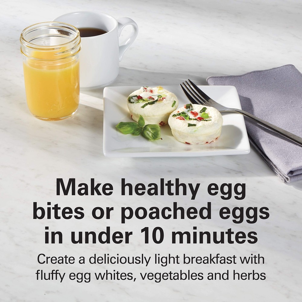 Hamilton Beach Sous Vide Style Electric Egg Bite Maker Teal 25511