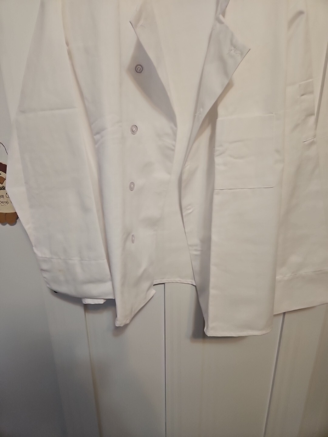 Best-Val White Chef Coat Sz XXL 52-54 New No Tags