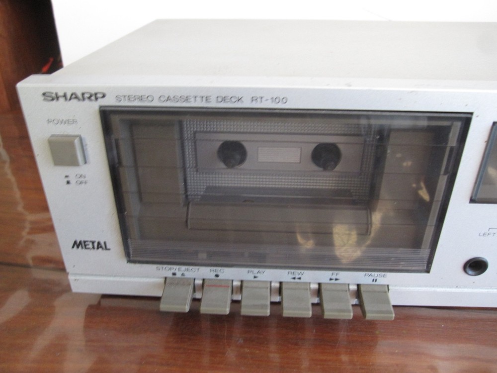 Sharp Stereo Cassette Deck RT-100