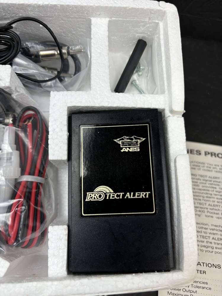 ANES Pro Tect Alert Paging Alarm System NEW OPEN BOX