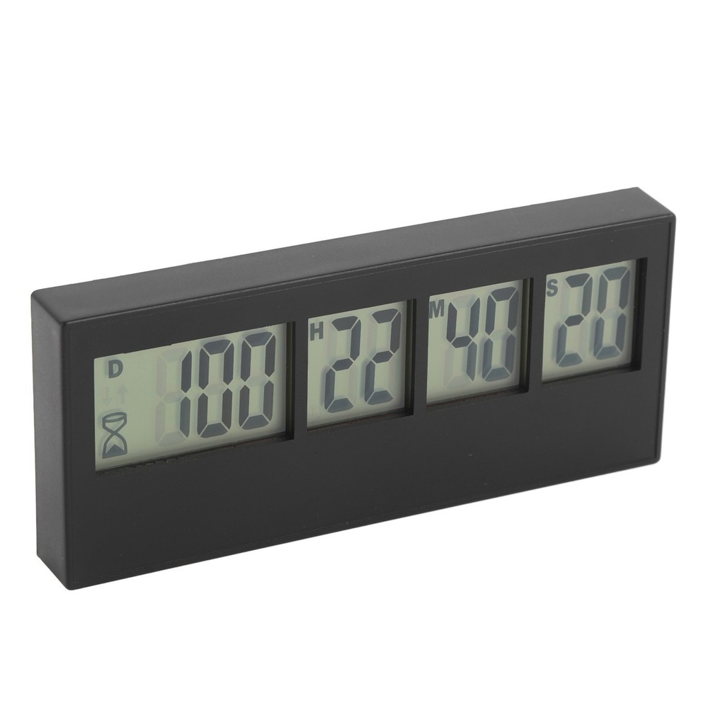 999 Days Countdown Clock Large Screen Stylish Easy To Set Count Down Days Timer
