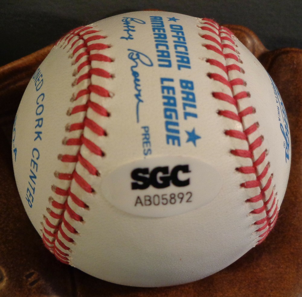 Bobby Doerr Boston Red Sox - Autographed Baseball - SGC Authentic