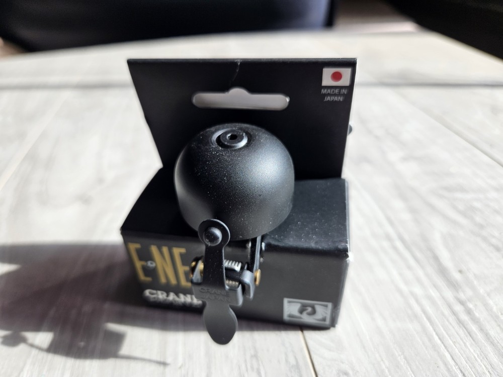 💥Bicycle Bell CRANE E-NE Black with Clamp E NE