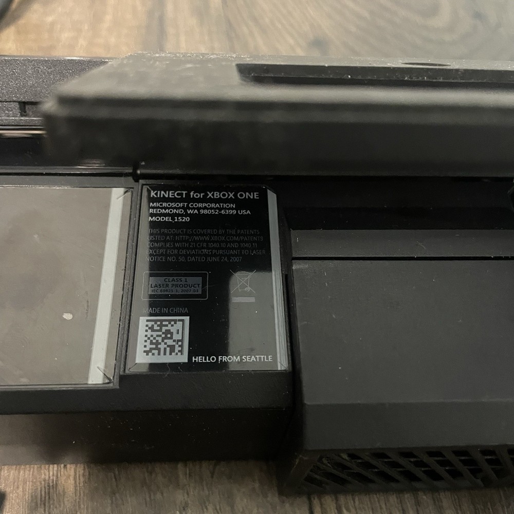 Microsoft Xbox One Kinect Wired Motion Sensor Black Model 1520 OEM