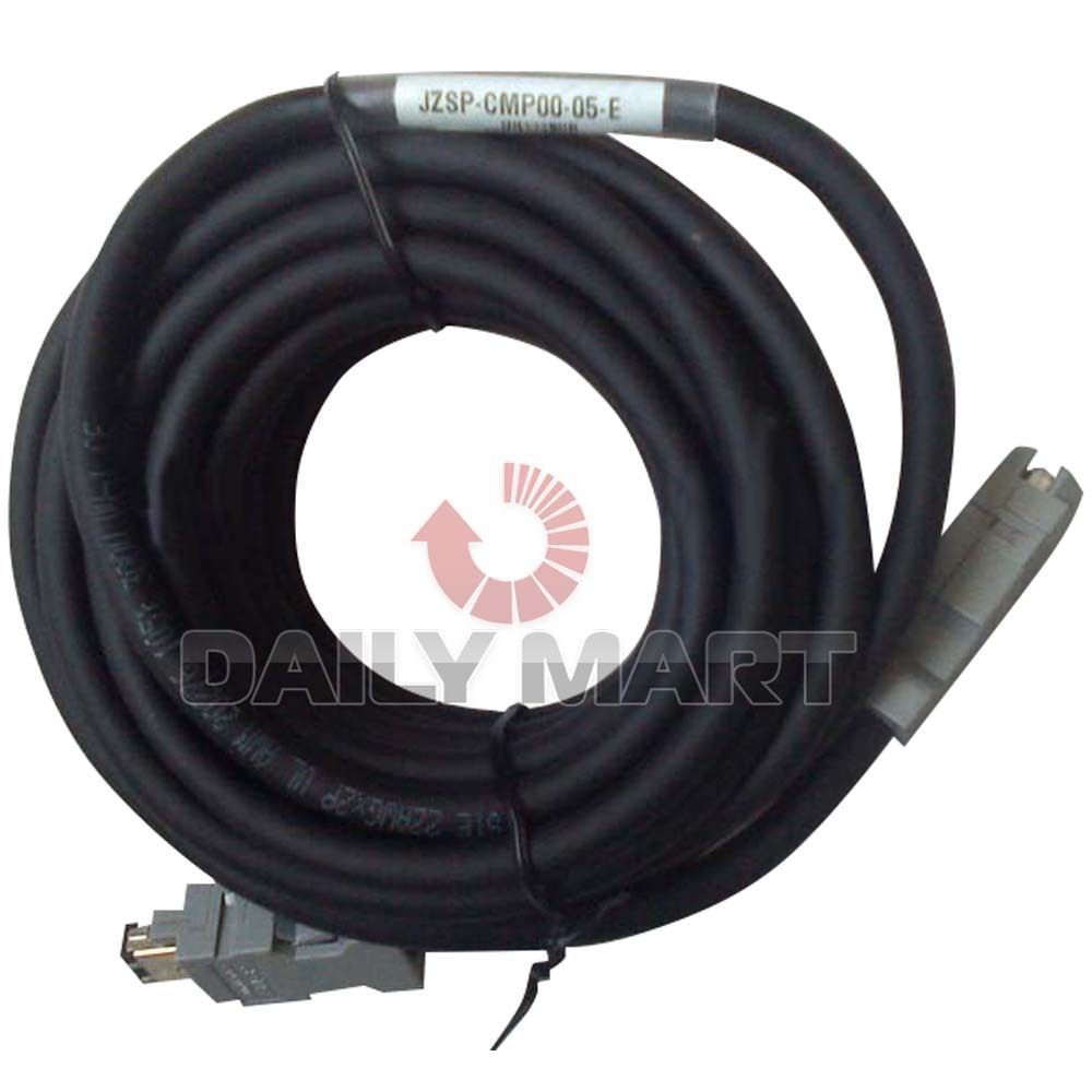 YASKAWA JZSP-CMP00-05-E SERVO MOTOR ENCODER CONNECTION CABLE PLC NEW
