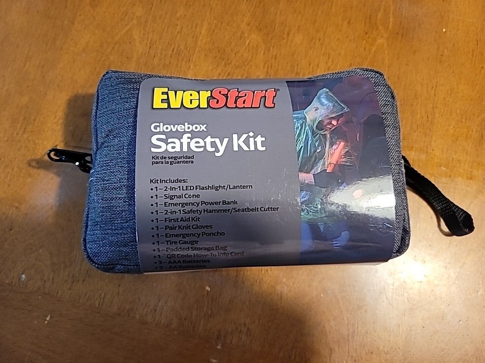 EverStart Roadside Safety Kit Multi Functional Roadside Emergency Kit
