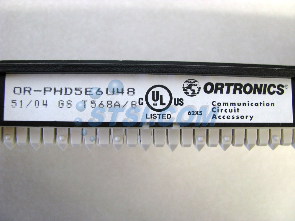 Ortronics Cat5e 48-Port Patch Panel OR-PHD5E6U48 ~STSI