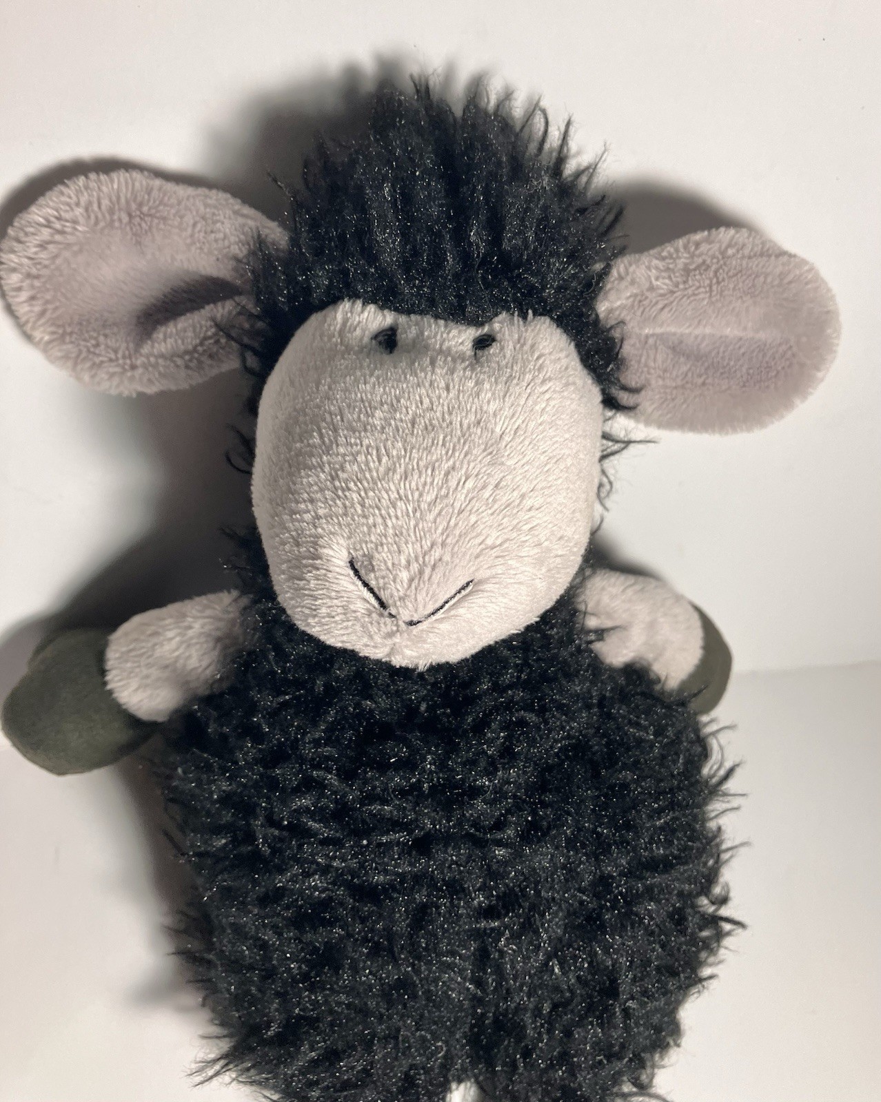 Jellycat Black Tiggalope Sheep Lamb 10” Plush Stuffed Animal Retired & Rare