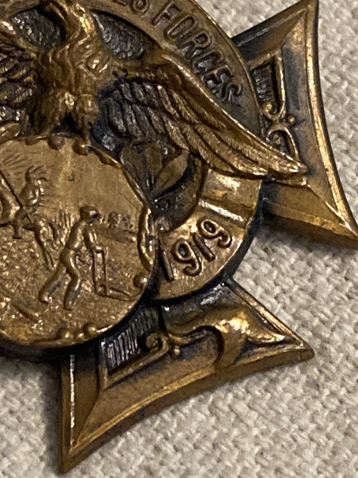 WW1 Goodhue County Minn Minnesota Service Medal Victory 1917-1919 World War