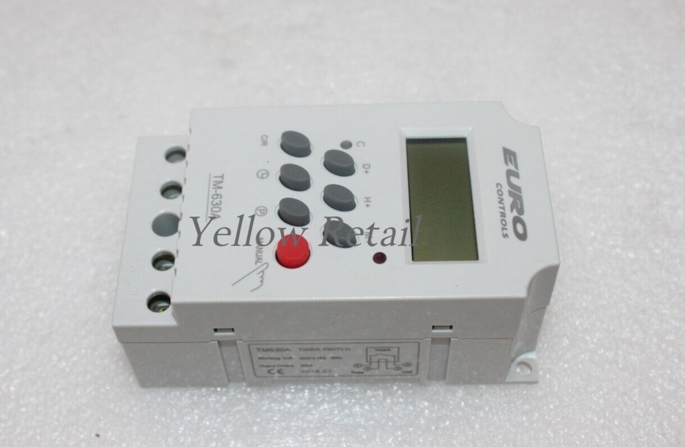 EURO CONTROLS TM-630A DIGITAL TIMER SWITCH