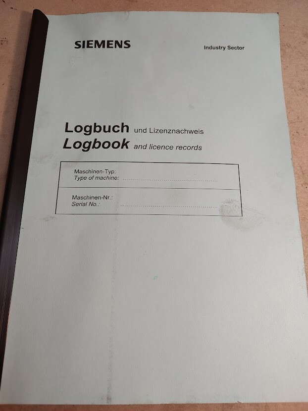 SIEMENS INDUSTRY SECTOR LOGBOOK