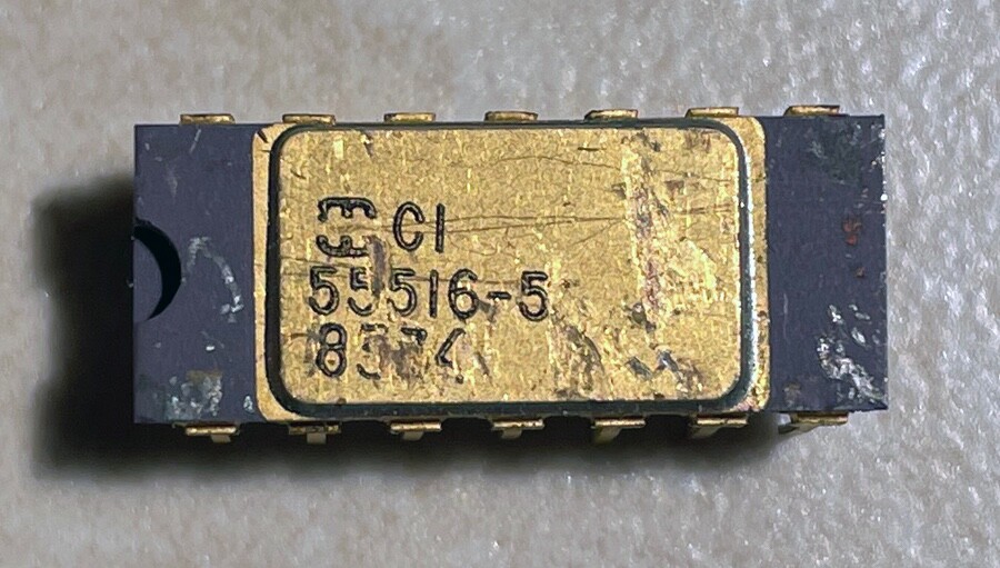 Harris C1-55516-5 Continuously Variable Slope Delta-Modulator