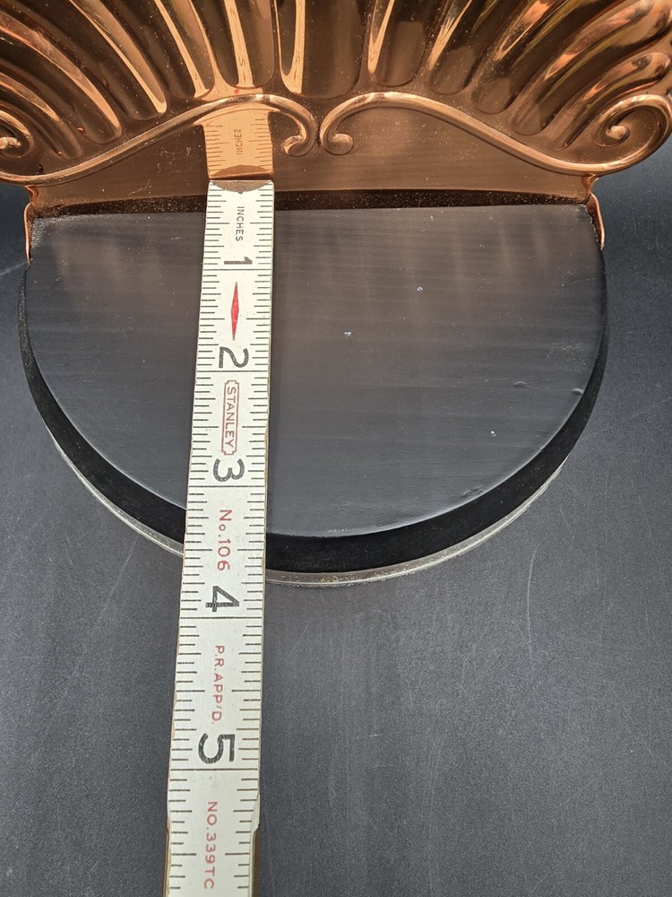 Copper Wall Salt Cellar Box Plastic Lining