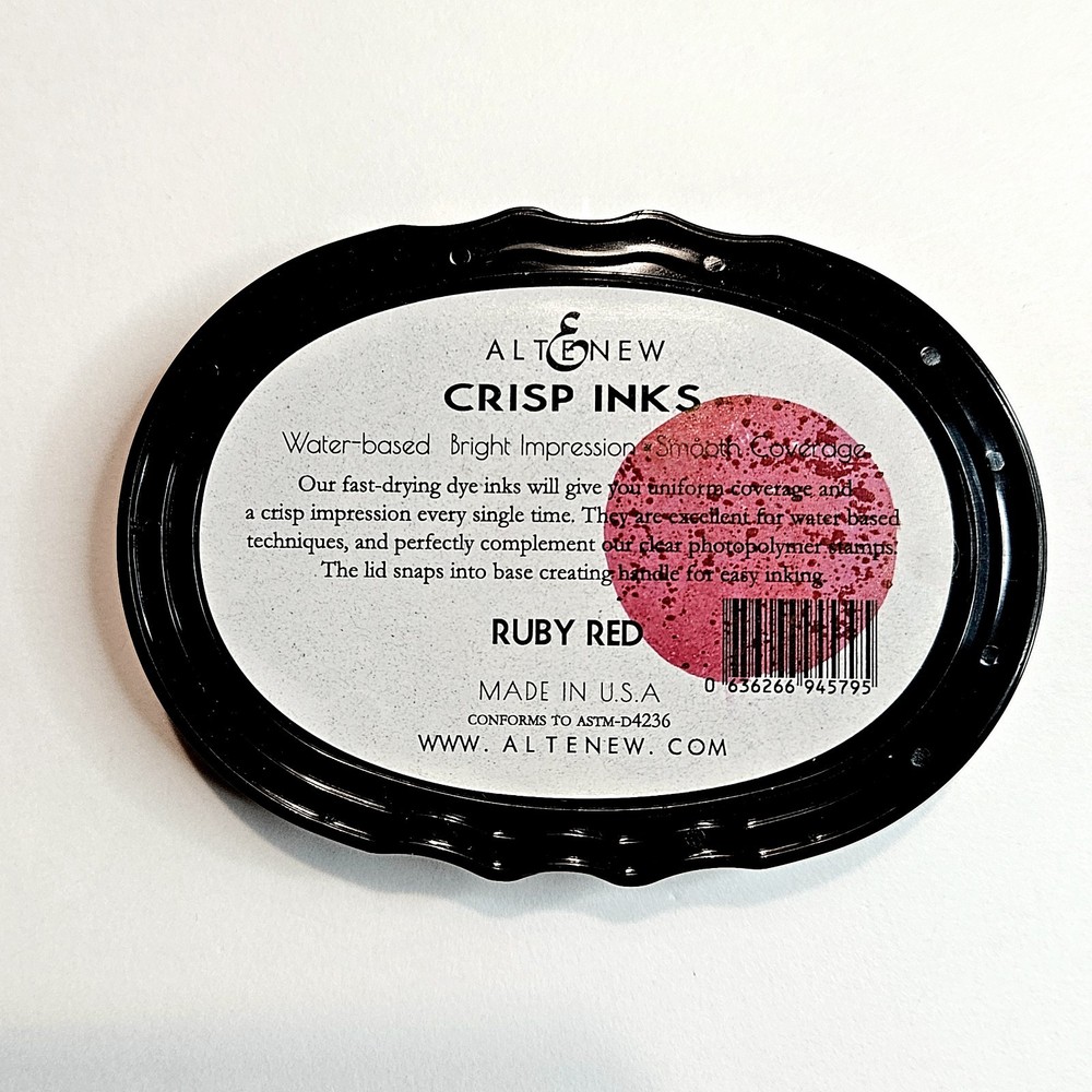 RUBY RED Altenew Crisp Inks Pad gt1