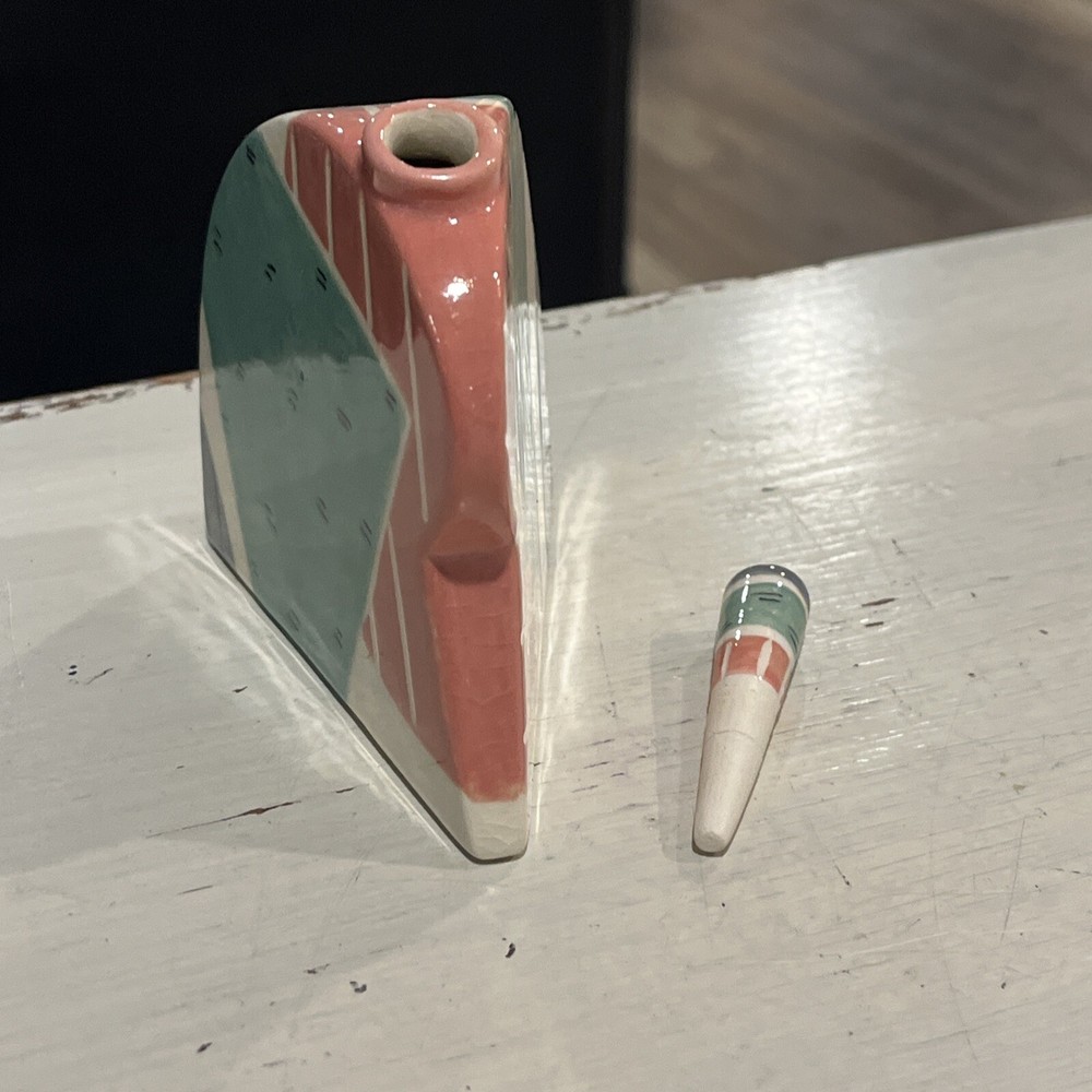 Eric chuy 1989 perfume bottle Ceramic Abstract Irregular Shape