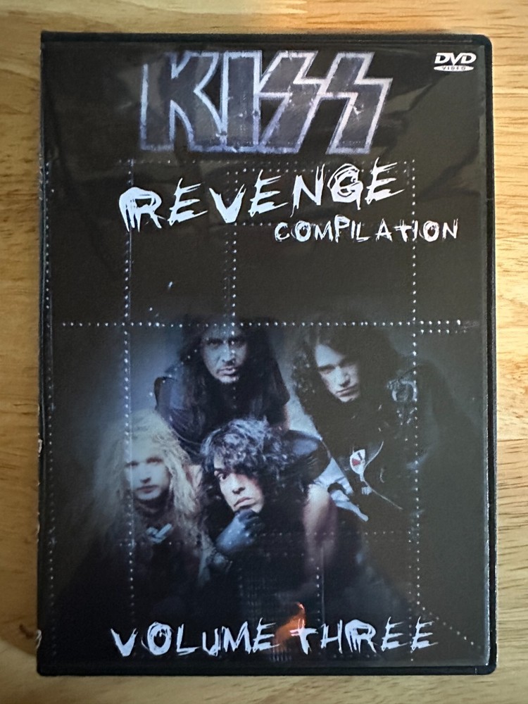 KISS - Revenge Comp 1992 Vol 1-4 DVD Live Gene Simmons Paul Stanley