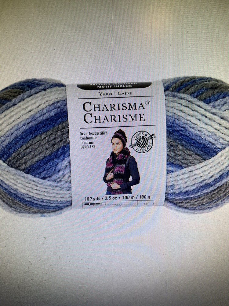 Charisma Yarn by Loops & Threads -- Cornflower -- NIP
