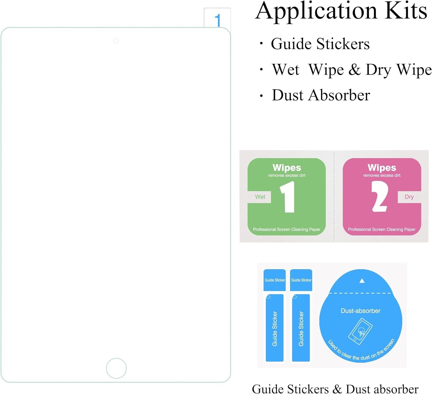 For iPad Mini 4 5 4th / 5th Gen Premium Tempered Glass Screen Protector HD Clear