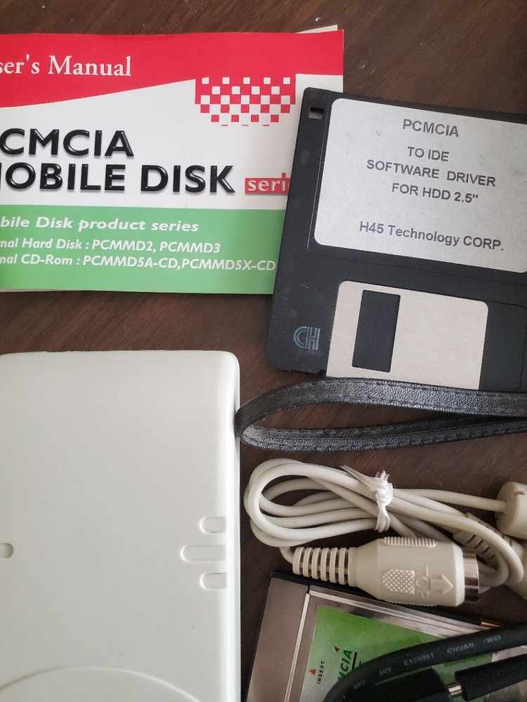 H45 Technology Corp. PCMCIA Pocket Drive Kit - UNTESTED