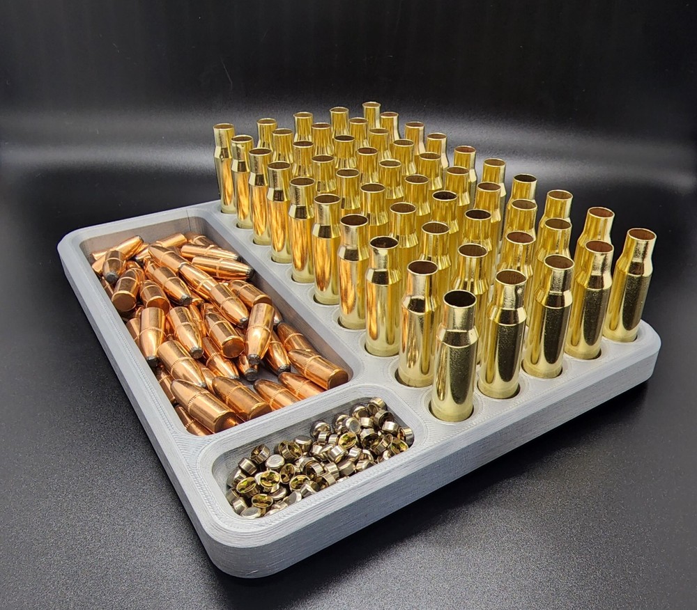 30-06 Springfield Reloading Tray Blocks Flat Type 491 Holds 50 Rounds RMD3D