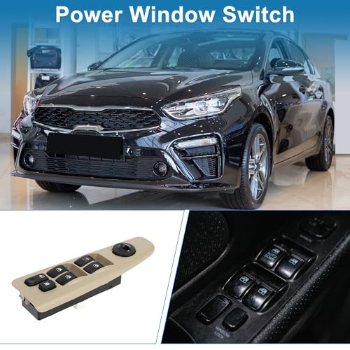 Power Window Switch Front Left Driver Side Window Control Switch for Kia